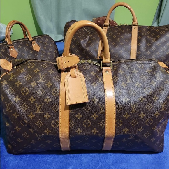 ♥️SOLD♥️AUTHENTIC Keepal 45 Monogram Vintage - Picture 2 of 15